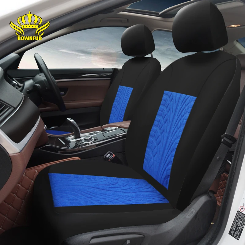 

AUTOCROWN Universal Car Seat Covers Fit Cars with Tire Track Detail Car-stying Car Seat Protector for lada kalina kia ceed