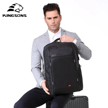 

KINGSONS 2019 New 15 Inch Big Capacity Laptop Backpack Men Women Fashion Backpack Business Leisure Travel Student Backpack