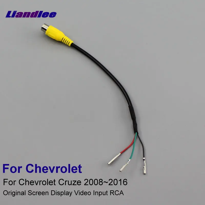 Liandlee для Chevrolet Cruze Holden 2008 2016 оригинальный вход RCA провод задней камеры