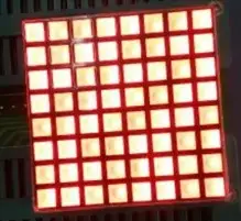 50 шт. x 3 мм 8X8 синий красный, белый 32*32 квадратных светодио дный Матричные Цифровой пробки 1288BB 1288BS 1288BW светодио дный Дисплей модуль