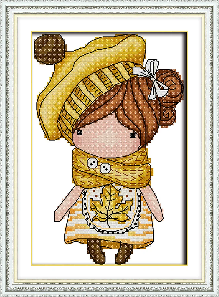 magic dolls cross stitch