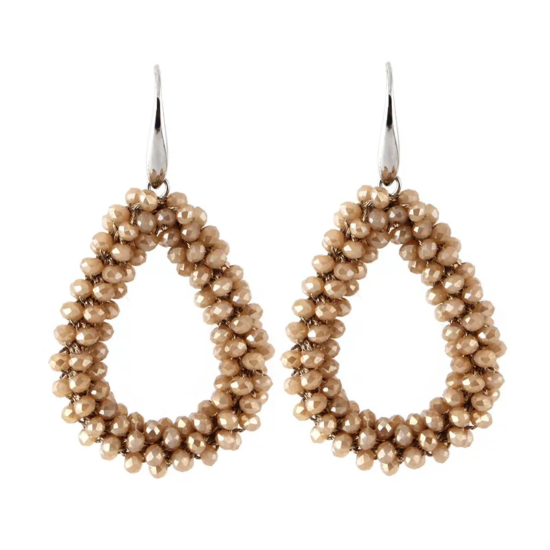 Earrings Lt Brown