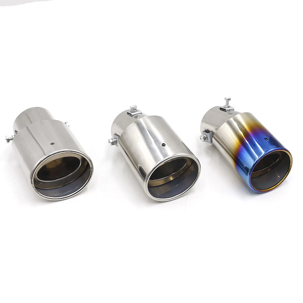 CNSPEED Universal Car Exhaust Muffler Tail Pipe Elbow Straight Pipe