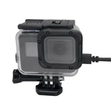 Аксессуары для GoPro, защитный чехол с каркасом для GoPro Hero 5 6 7, черный аксессуар для экшн-камеры