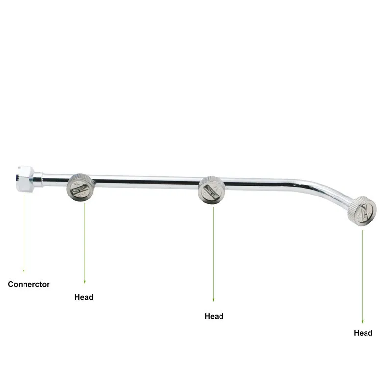 Высокая Давление Мощность омывателем 3 насадки воды PL D-5 прочный металлический опрыскиватель пистолет 22 см Длина