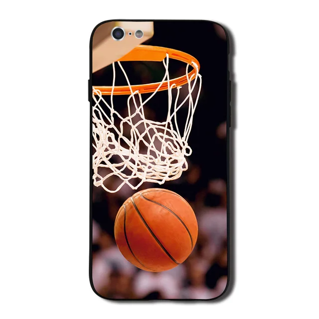 Basketball Print Phone Cover Shell Case for Samsung Galaxy S2 S3 S4 S5 ...