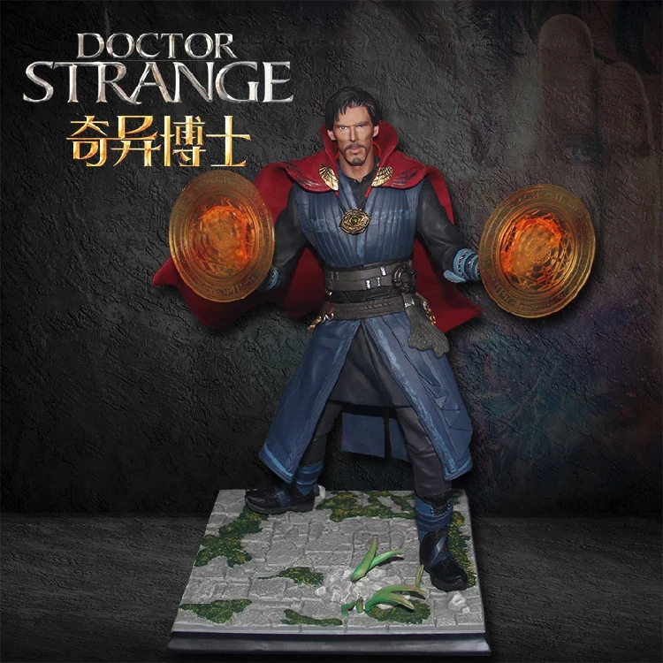 

Vogue Doctor Strange Steve Strange Marvel The Avengers Super Hero Huge Battle State 28cm Figure Statue Figurine Toys