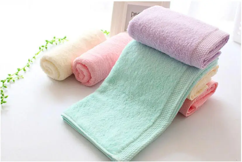 JaneYU 4 шт./лот 72*34 см Хлопковое полотенце для лица для взрослых ванная комната супер впитывающие Толстые Полотенца Adulets полотенце для лица