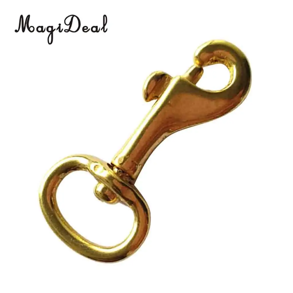 MagiDeal 2 шт. 2/3 ''x 1 3/4'' Твердый латунный Рым болт с поворотной проушиной