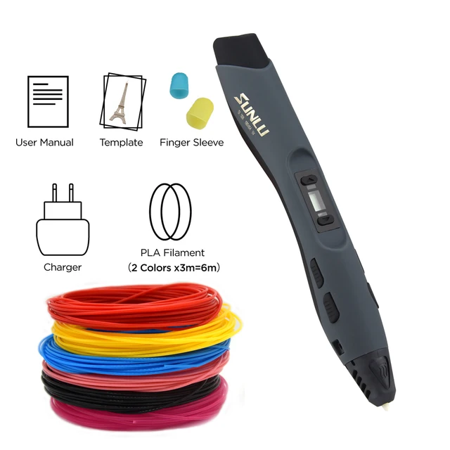 Best Offers Joylites Sunlu 3D Pen with 1.75mm PLA Filament ,LCD Display Kids 3 D Scribble Pen Printing Smart Drawing Printer Birthday Gift Best Offers Joylites Sunlu 3D Pen with 1.75mm PLA Filament ,LCD Display Kids 3 D Scribble Pen Printing Smart Drawing Printer Birthday Gift