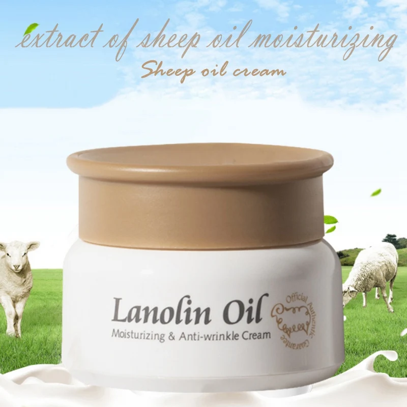 

LAIKOU Face Cream Collagen Facial Moisturizer Sheep Oil Cream Lanolin Skin Moisturizing Soothing&Hydrating & Brightening Cream