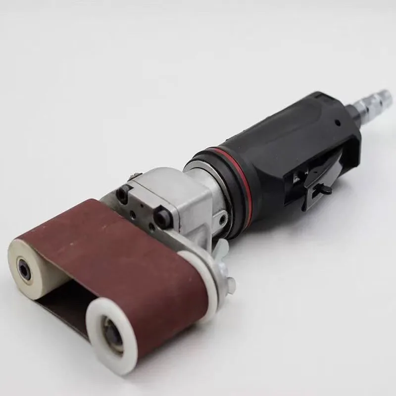 MK-206 Belt Sander High Quality Pneumatic Tools Polisher Twist Circular Tube Stainless Rotate Air
