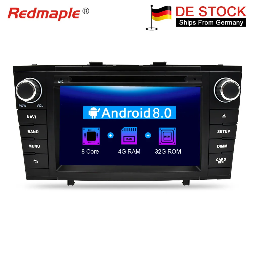 

Android 9.0 Car Radio DVD GPS Navigation Multimedia Player For Toyota Avensis T27 2009-2015 Auto Audio WIFI Stereo Headunit