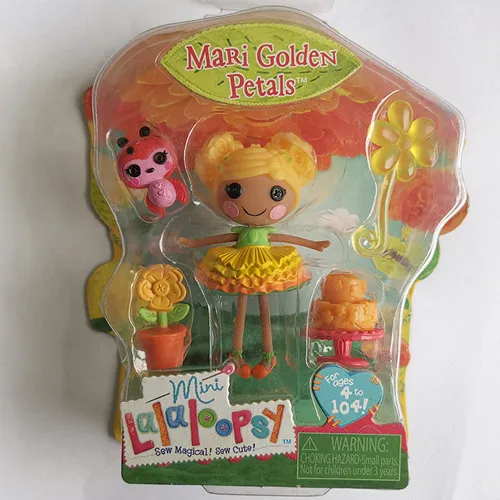 Новое поступление 3 дюймовые оригинальные MGA куклы Lalaloopsy и аксессуары, упакованные в коробку, для девичьего игрушечного домика каждый Uniqu3 - Цвет: 1
