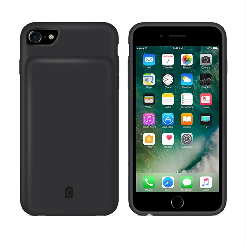 2019 Battery Charger Case For iPhone 7 8 Plus 6 6S Plus Portable Backup Power Bank Case For iPhone 8 7 6 6S Battery Case