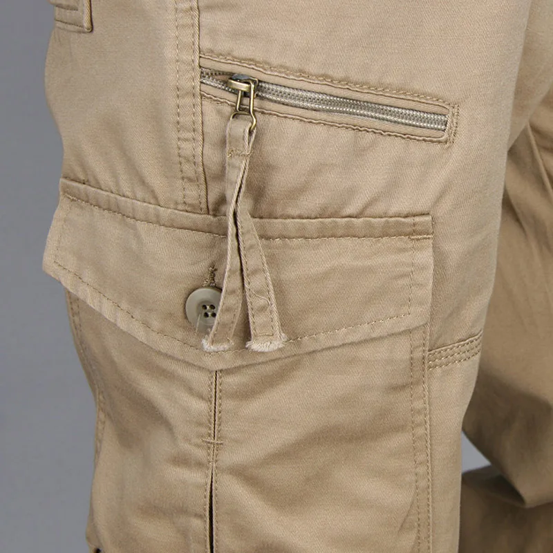  2019 Autumn Winter Mens Army Pants Straight Long Men Trousers Casual Streetwe tactical Pants Men Pl