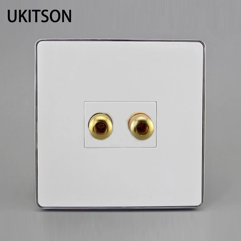 2 ports speaker connector wall panel pic 1