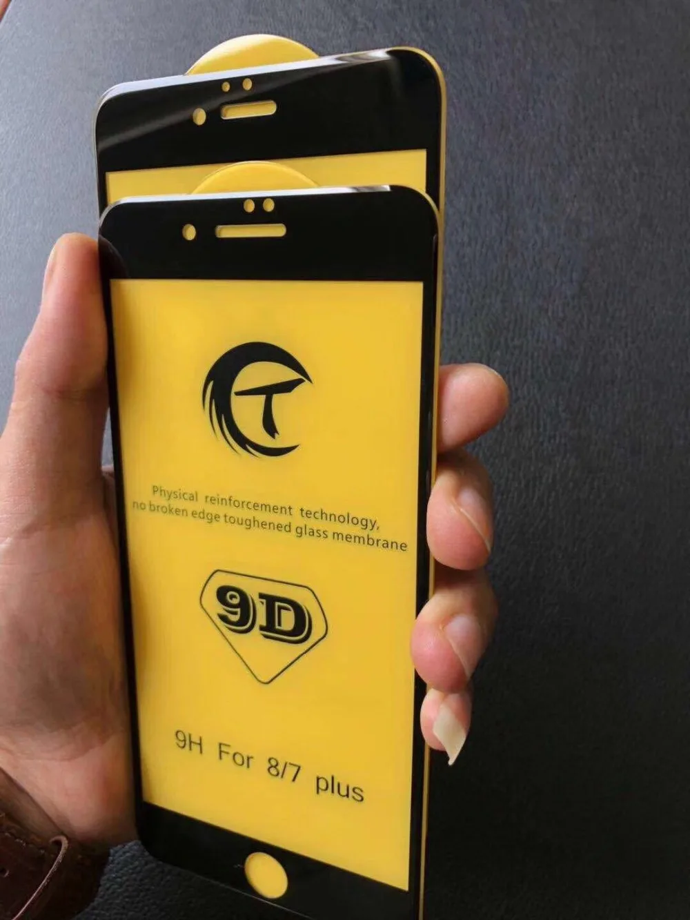 100pcs For Apple iPhone X Xs Max Xr 12 pro 7 8 Plus 11 pro max 9D Full Glue Cover Toughened Tempered Glass Film Screen Protector