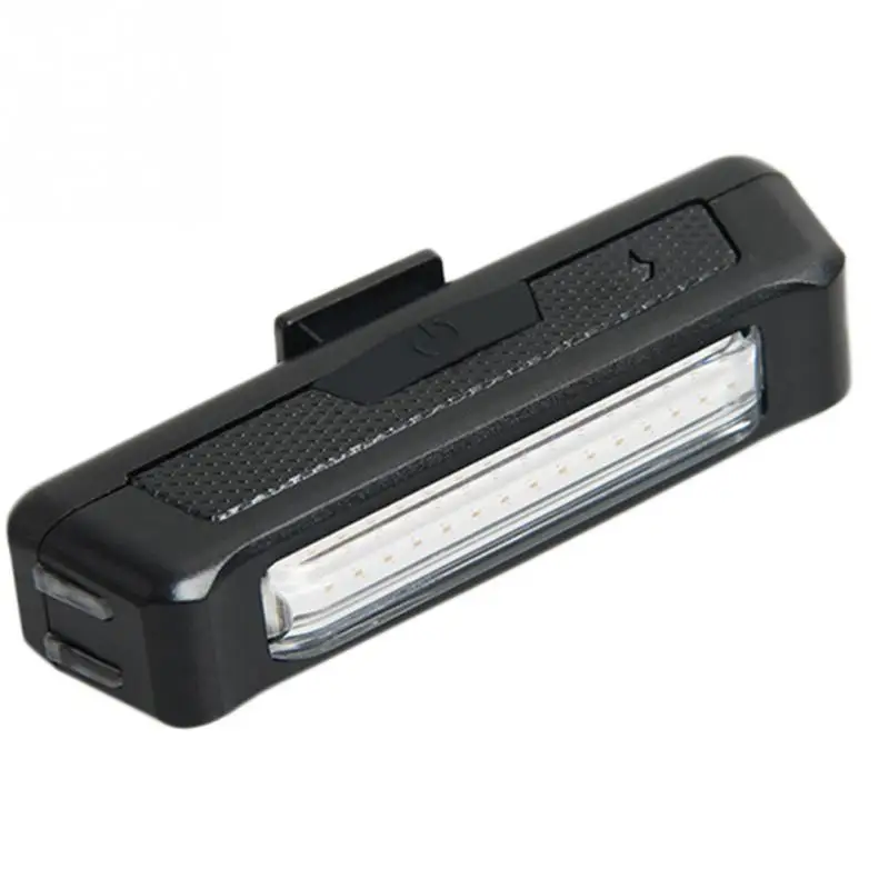 Высокое качество ультра яркий 6 режимов водонепроницаемый USB Перезаряжаемый велосипедный задний светильник светодиодный светильник для велосипеда - Цвет: white light