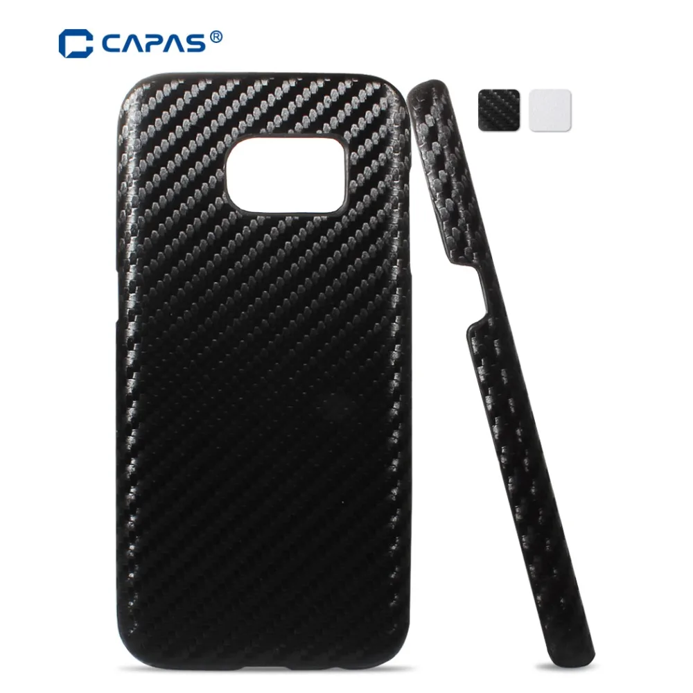 

Carbon Fiber Cover for Samsung Galaxy S7 Case Woven Pattern PC Protective Shell Skin Back Cover for Samsung Galaxy S7 Cases Capa