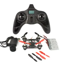 Mini Tiny QX80 80mm Carbon FPV Brushed Indoor RC Quadcopter DIY RTF Assemble Kit H107 Flight Control 5.8G 25mW Camera F19032-B/C