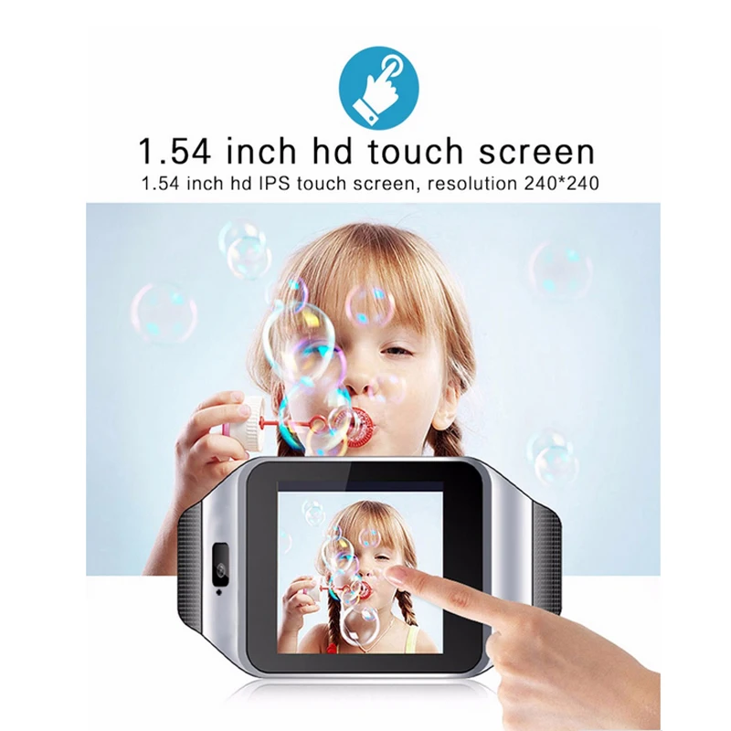2018 Hot Wearable Devices Smart Watch DZ09 Android Wear Clock Smartwatch with Camera SIM Smart Health PK GT08 A1 GD19