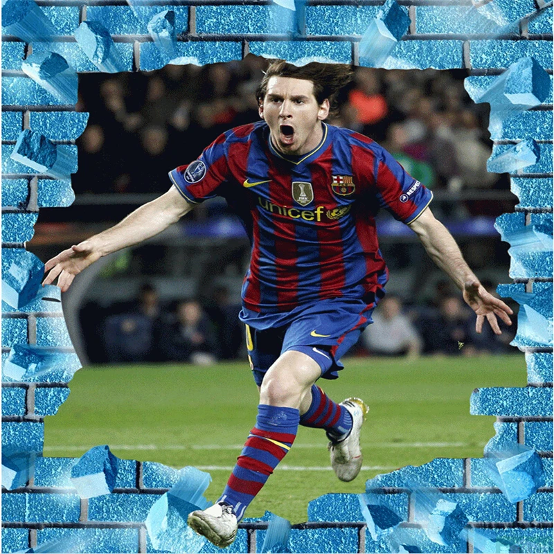 Soccer superstar Messi wallpaper 3D sports theme wallpaper sports ...