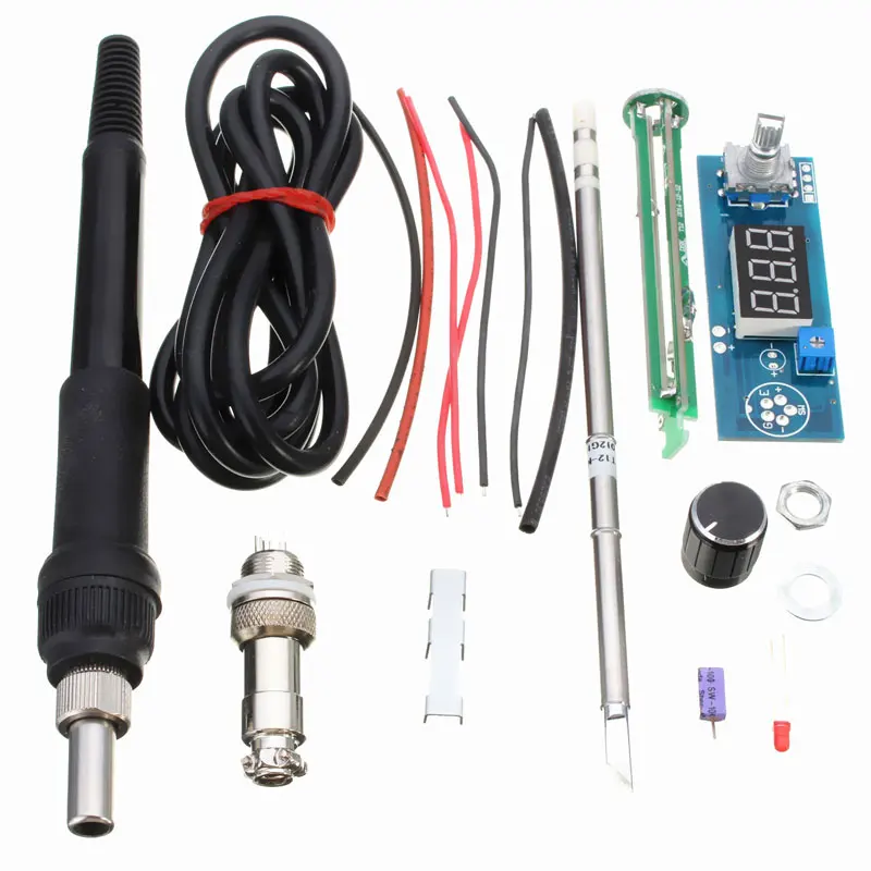 

Digital Soldering Iron Station Temperature Controller Kits for HAKKO T12 Handle Electric Unit Vibration Switch