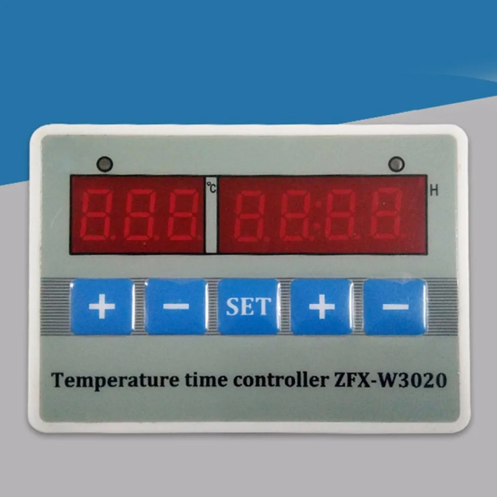 ZFX-W3020 ЖК-цифровой дисплей цифровой Интеллектуальный температурный регулятор времени термостат модуль переключения для таймера