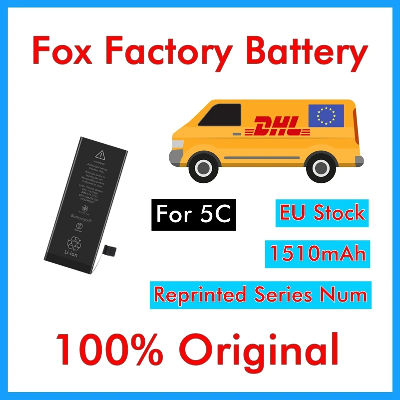 BMT Оригинал 10 шт./лот качество AAA 0 нулевой цикл 1510mAh 3 7 V батарея для iPhone 5C Замена