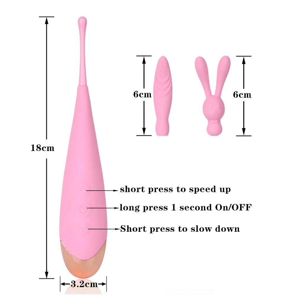 Tounge Clitoris Stimulation Vibrator for Women Vagina Needle Vibration Massager Erotic Sex Toys for Women Anal Plug Masturbation (11)