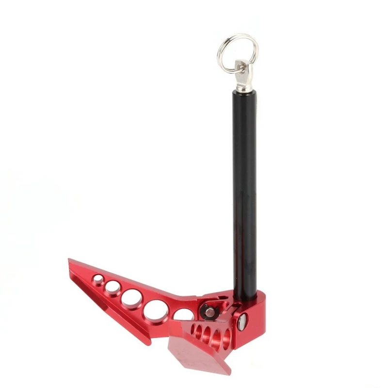 

Rc Car Foldable Winch Anchor, Black And Red
