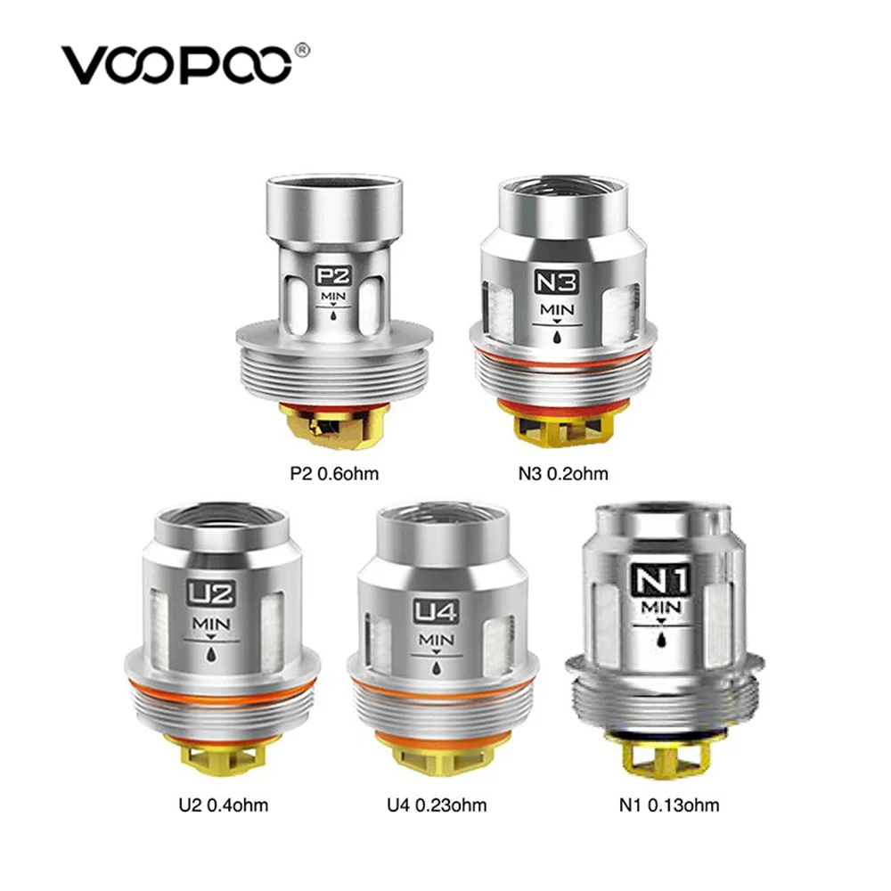 Сменная катушка VOOPOO Uforce U2 N1 N3 P2 оригинальный комплект для Voopoo Tank Drag 2 mini