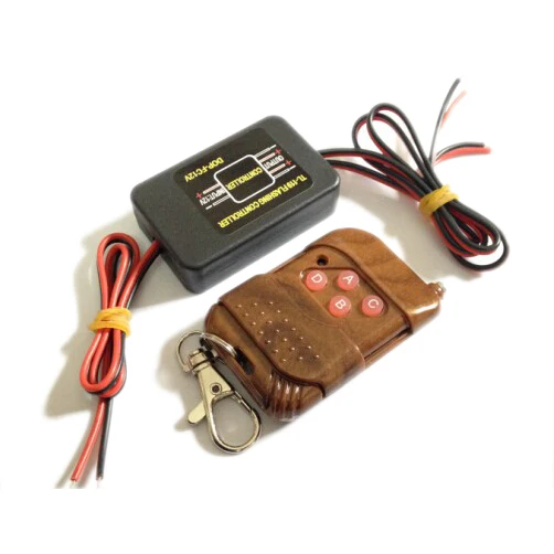 

Car Flash Strobe Decorative Light Bulbs Lamp Wireless Remote Control Controller