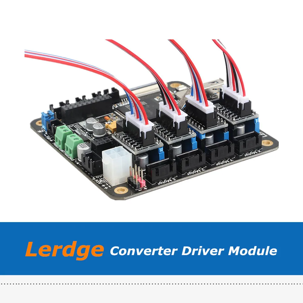 4 шт./лот 3d принтер адаптер частей драйвер преобразователя модуль расширения с кабелем для Lerdge Motherboardlo