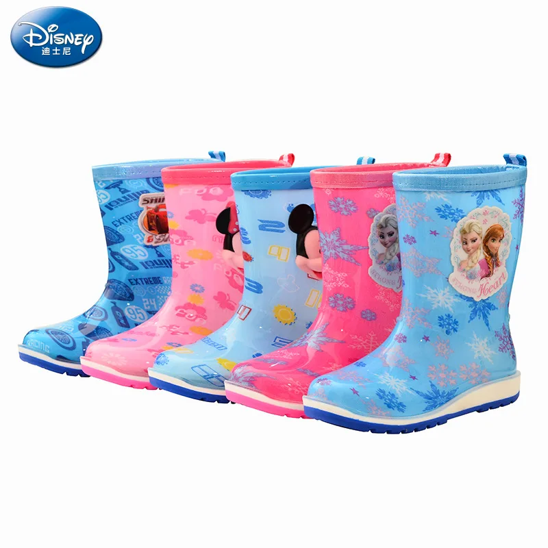 elsa and anna rain boots