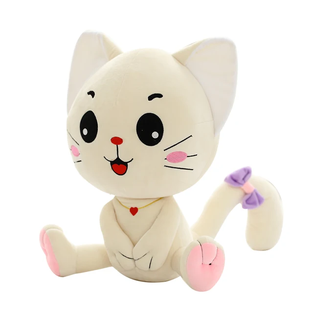 Emoji Pillow, Expression Cat, Plush Toys, Sitting smilies Cat Doll