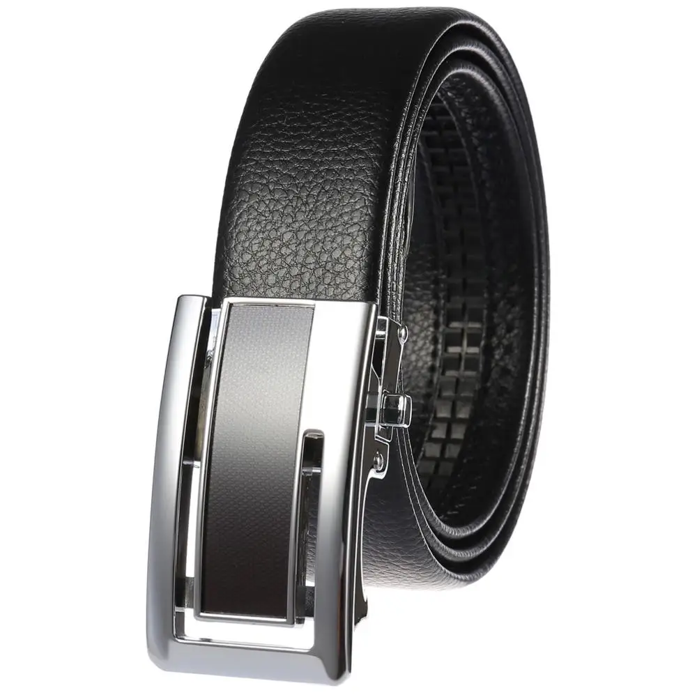 

New Fashion Men Casual Waistband Leather Automatic Buckle Belt Waist Strap Belts