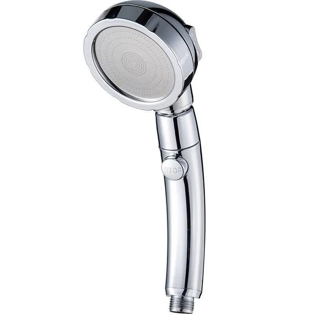 

360 Degree Rotatable 3 Modes Shower Head with Water Control Button High-pressure Water-saving Rain Shower Watering Promotional