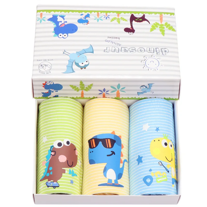 green yellow blue Нижнее белье для мальчиков с героями мультфильмов хлопковые трусы для мальчиков, боксеры, подростковые трусы, детские трусы, одежда - Цвет: green yellow blue