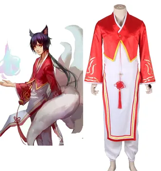 

The Nine-Tailed Fox Ahri Cosplay Costume Ahri Dress