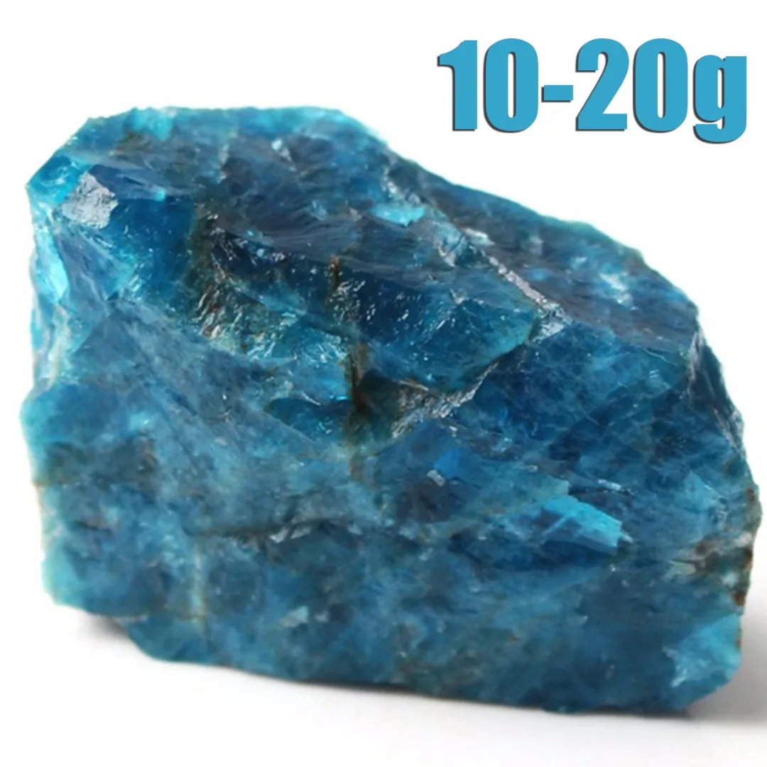 1pc New Natural Apatite Irregular Shape Rough Stone Mineral Specimen Gemstone For DIY Jewelry Making