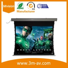 CineTension2, 84-inch 4:3, Tab-Tensioned Electric Drop Down Projection Projector Screen
