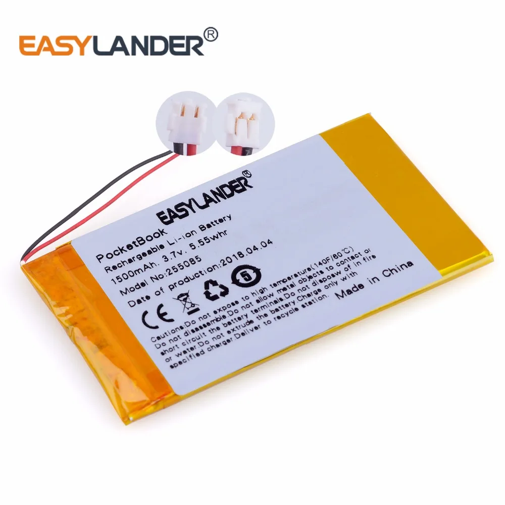 Цена 255085 3,7 V 1500mAh литий полимерный аккумулятор для MP4 MP5 font b Tablet b font phone Navigator gps trafdex recorder Электронная книга tolino vision MLP255085