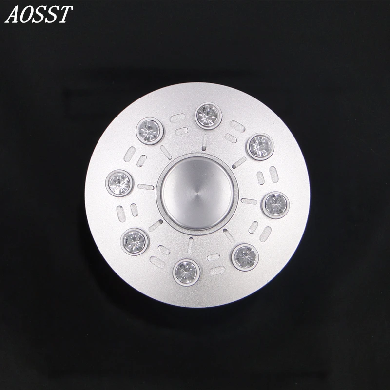 

(AOSST)High-quality 3Colour Metal UFO Style Fidget Spinner Hand Spinner Finger Spinner Stress Whee Fidget Toy For Grownup