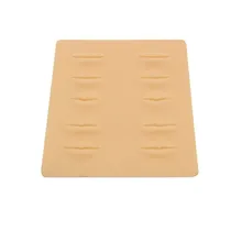 10 шт./лот 3D Губы силиконовые практики кожи 18*21,5 см кожа для обучения татуировкам для постоянного макияжа питания