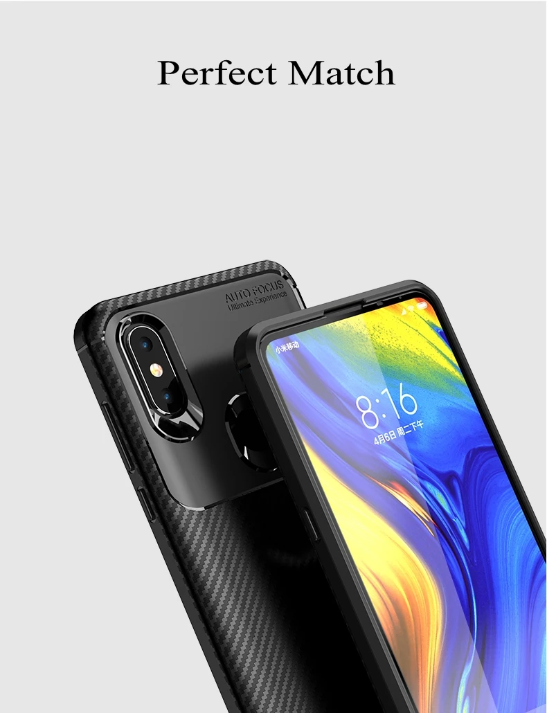 Case For Xiaomi Mi 9 Mi 8 Pro Mi 8SE Mi 8 Lite Cover Carbon Fiber Silicone TPU Case For Xiaomi Pocophone F1 Poco F1 Cover Fundas (6)