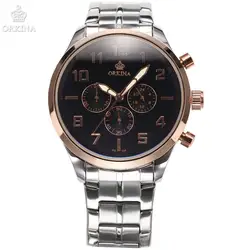Orkina Relojes 2016 Новинка часы Для мужчин S Часы лучший бренд класса люкс Herren Прохладный Watche для Для мужчин с подарочной коробке Montres