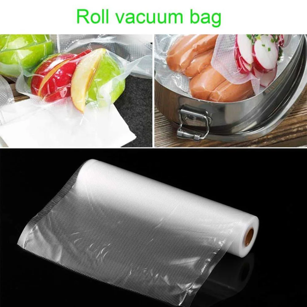 250x5000mm Vacuum Food Storage Bag Sealer Bag Durable Anti string
