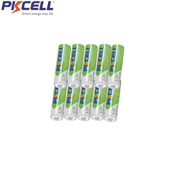 

10Pcs PKCELL AA NIMH Rechargeable Battery Low Self Discharge Batteries aa 2200mah 1.2v LSD For Toy Car MP3 MP4 Player Toothbrush